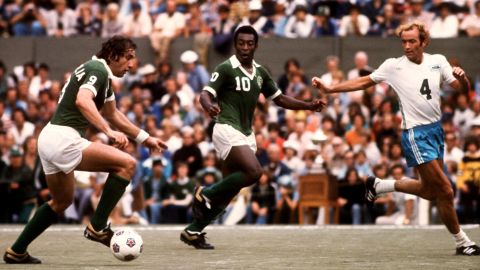 Pele opened the door for more superstars to play in America. 
