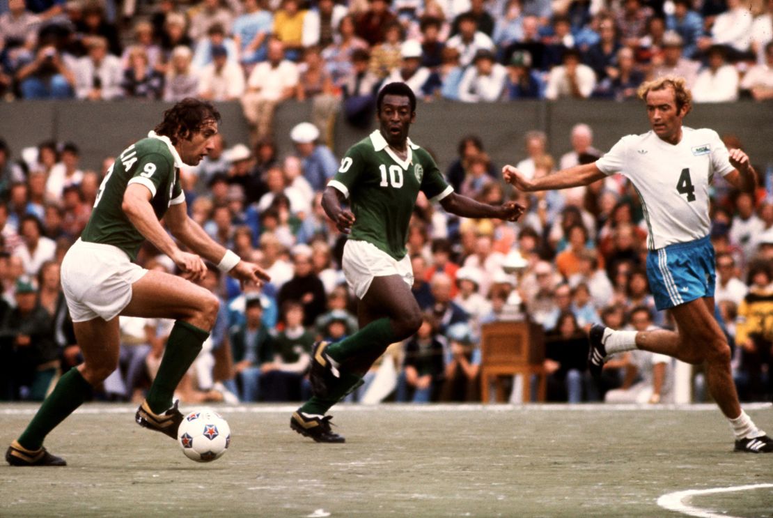 Pelé opened the door for more superstars to play in the US. 