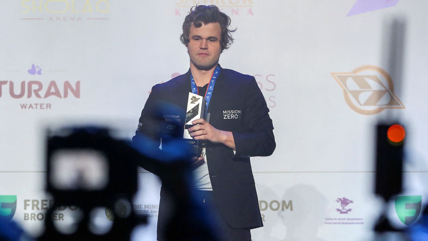 Magnus Carlsen is the triple world chess champion.