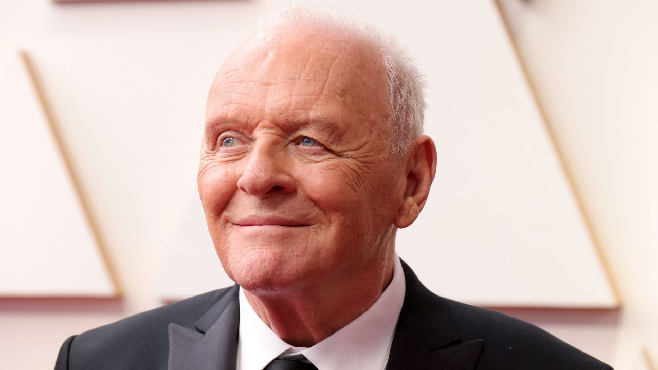 Anthony Hopkins attends the 94th Academy Awards on March 27, 2022, in Hollywood, California. 