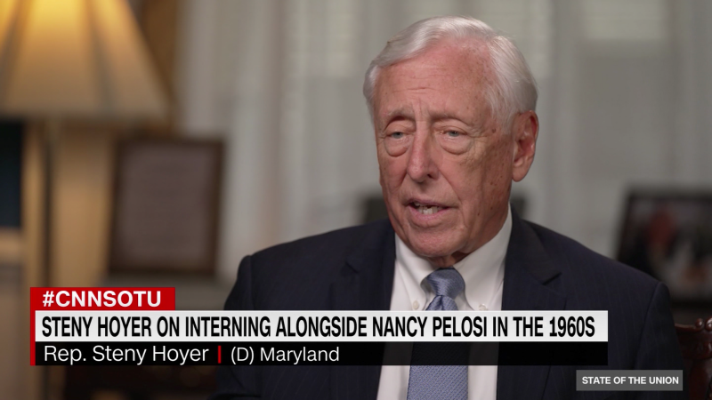 Steny Hoyer: What it was like interning with Nancy Pelosi in 1960s | CNN Politics