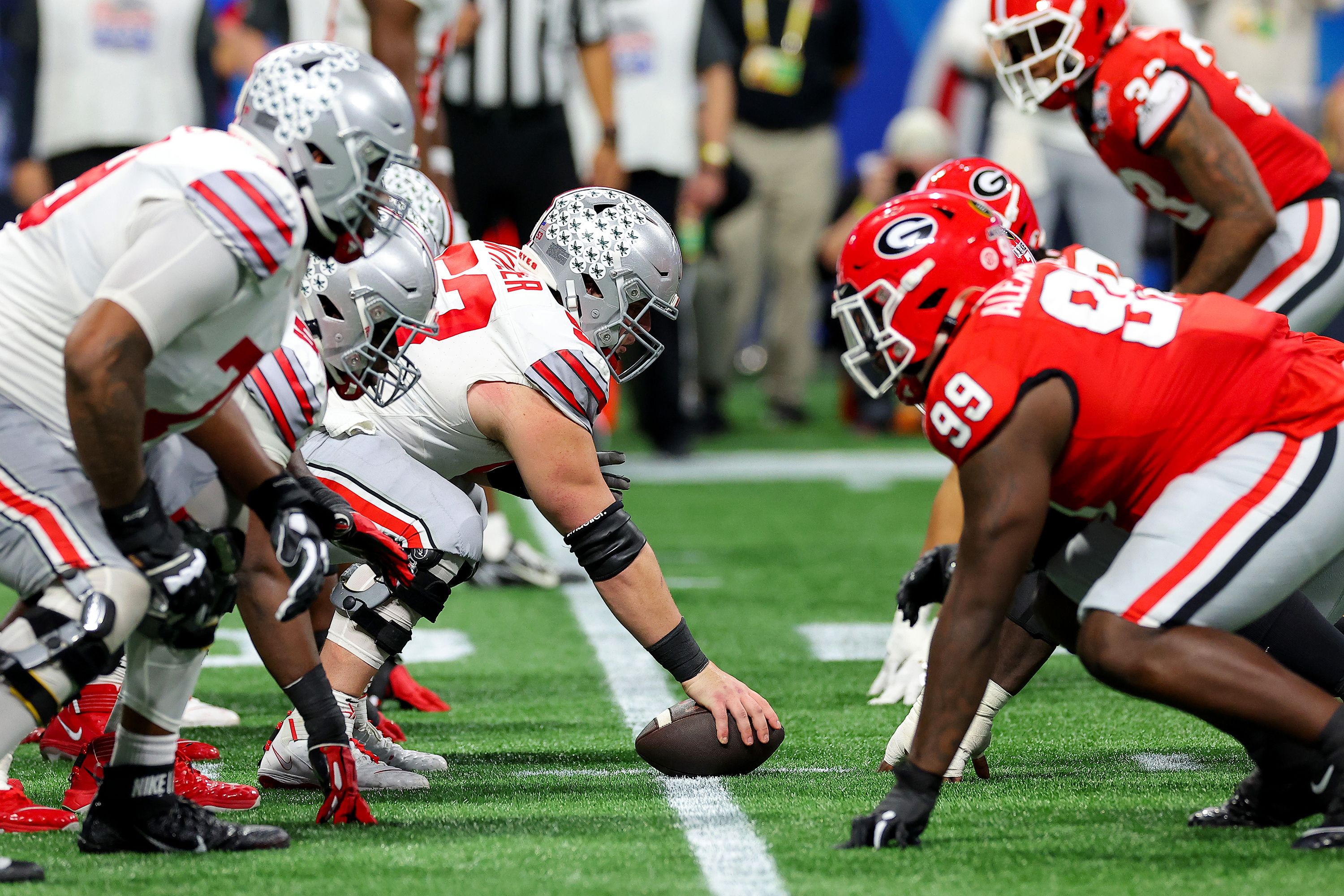 Georgia Bulldogs defeat Ohio State Buckeyes to advance to the College  Football Playoff Championship