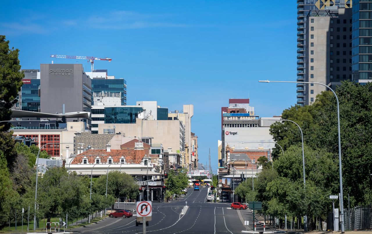 A general view of Rundle Street East on November 19 in Adelaide, Australia.