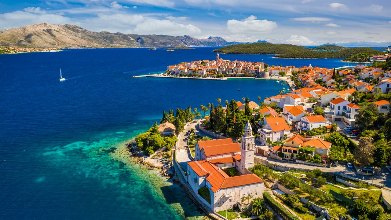 With over 1,000 miles of coastline and as many islands (including that of Korčula), Croatia is the latest country to join the Eurozone and Schengen Area.