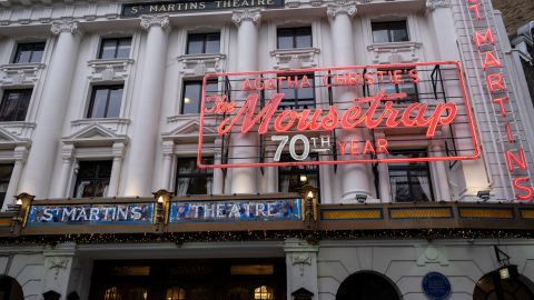 "The Mousetrap" celebrated its 70th anniversary in London in 2022.