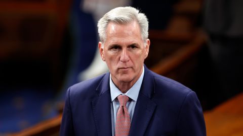 US House Minority Leader Kevin McCarthy, a Republican from California, at the US Capitol in Washington, DC, on Wednesday, December 21, 2022.