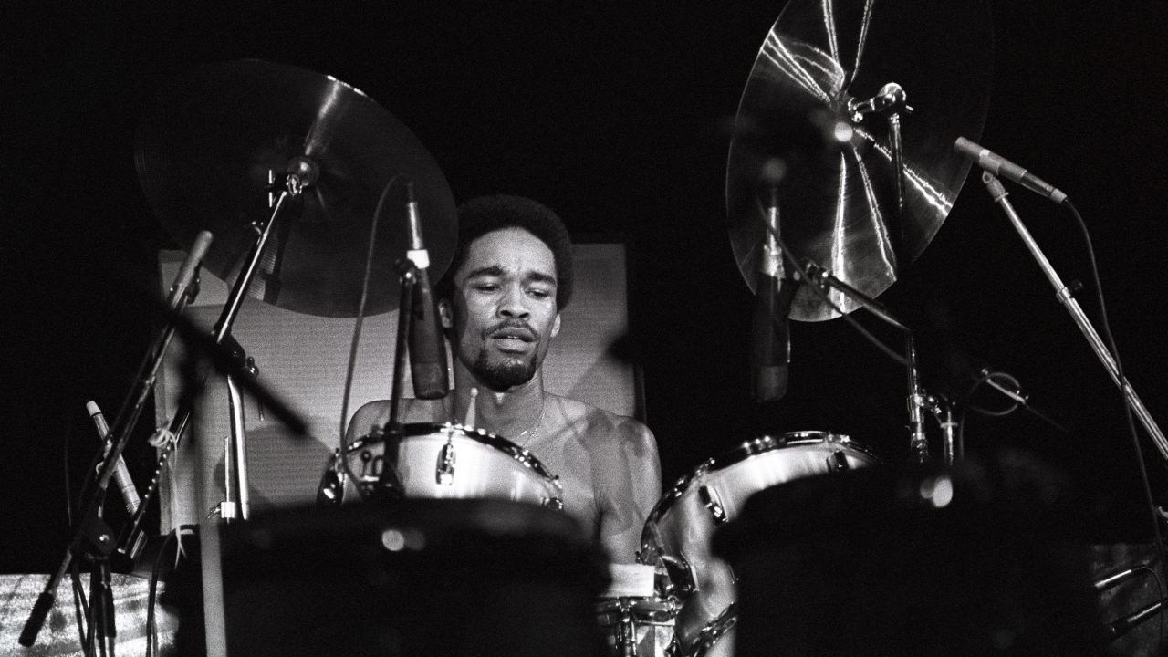 Earth, Wind & Fire drummer Fred White, seen here performing on stage in an undated photo, has died, according to an Instagram post from his older brother and former bandmate, Verdine White.