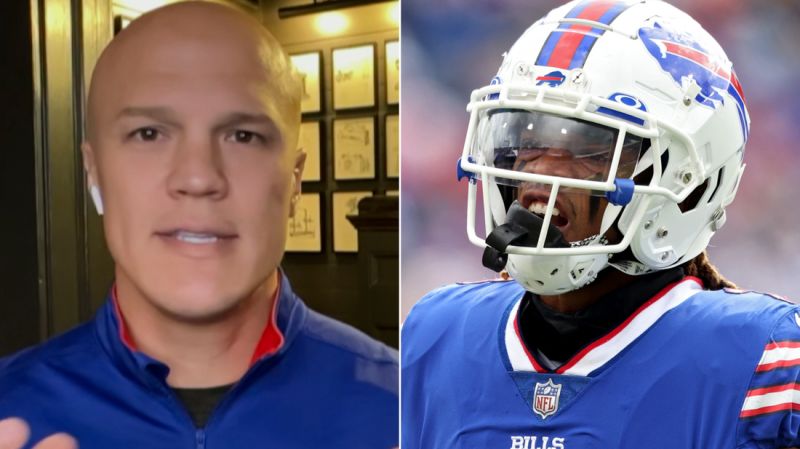 Video: Former Buffalo Bills player shares emotional reaction to Damar Hamlin injury | CNN