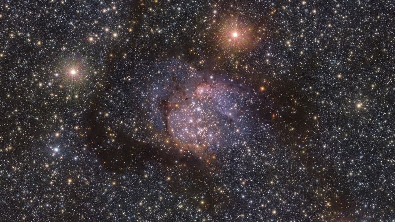A nursery of stars has been detected in the tail of the Serpens constellation
