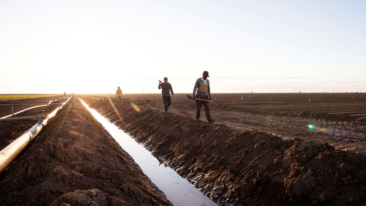 Nearly all of Califonia was still in drought last week, according to the US Drought Monitor.