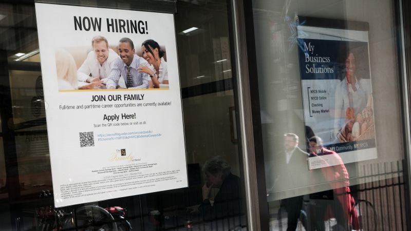 Weekly jobless claims fall to lowest level since September | CNN Business