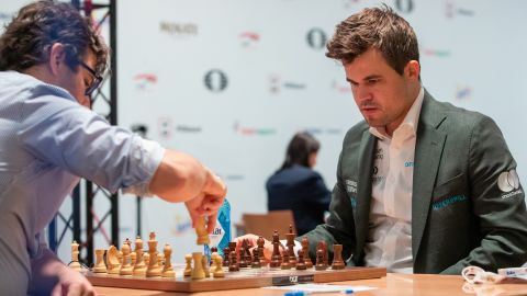 Carlsen is world champion in classical, rapid and blitz chess.
