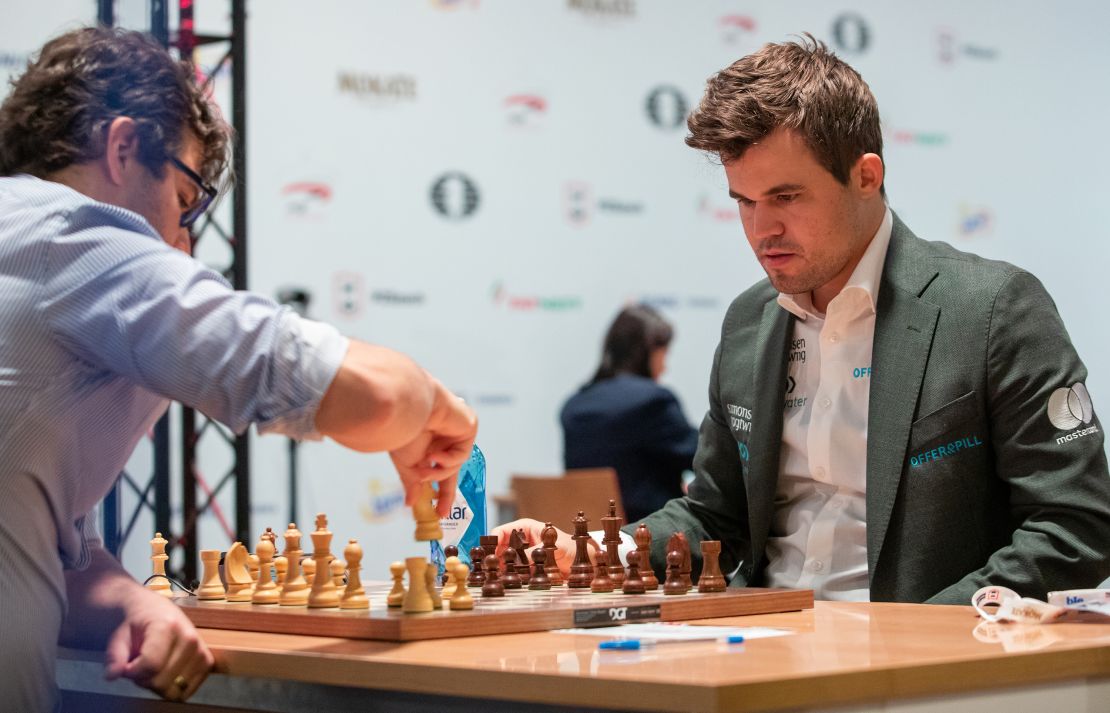 Carlsen is world champion in classical, rapid and blitz chess.
