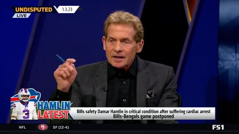 Skip Bayless apologizes for his ‘widely misconstrued’ tweet on Damar Hamlin | CNN Business