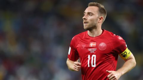 Christian Eriksen played for Denmark at the 2022 World Cup in Qatar last year. 