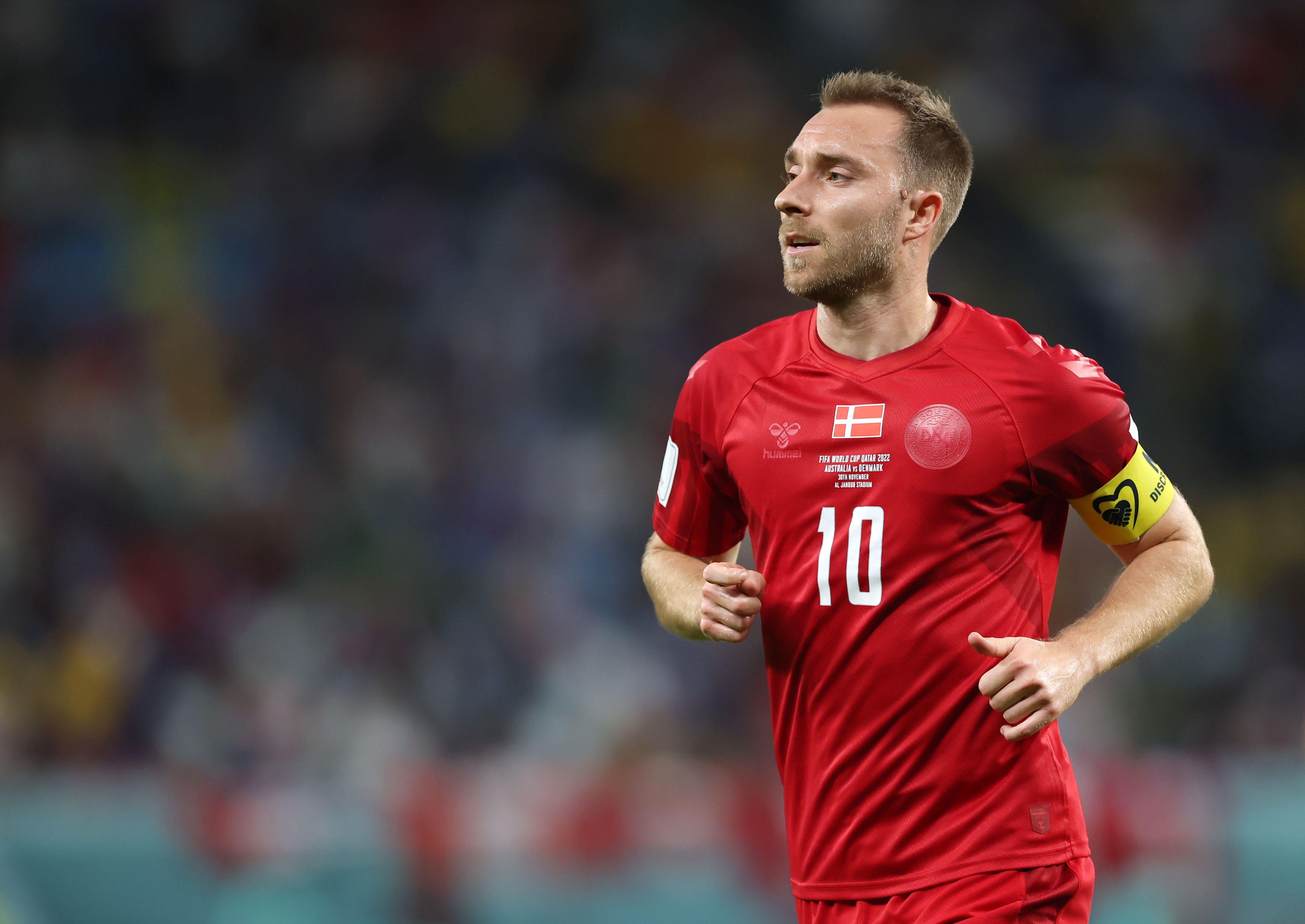 Christian Eriksen returned to football after suffering cardiac