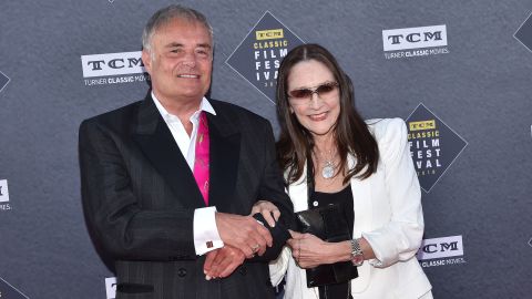Leonard Whiting and Olivia Hussey in 2018.