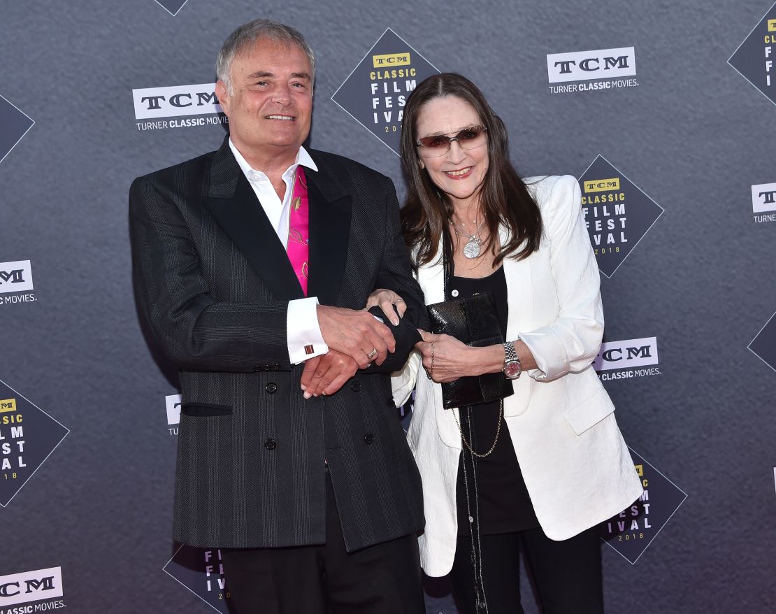 Leonard Whiting and Olivia Hussey in 2018.
