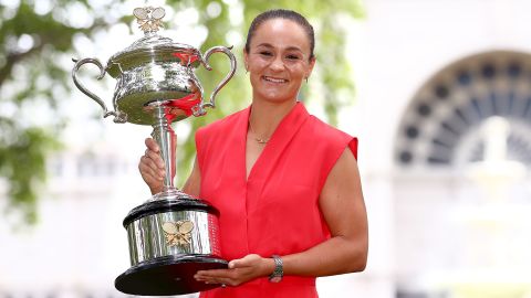 Barty retired from tennis last year.