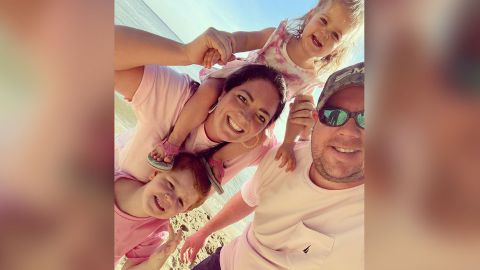 Jessica Richman with her family.