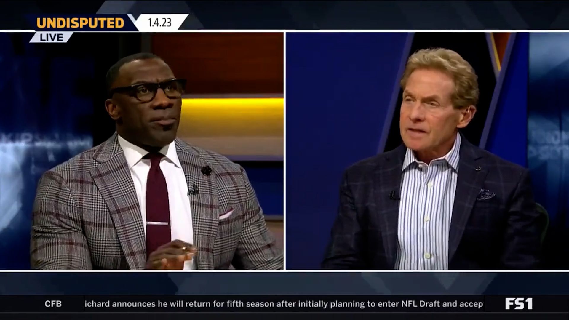 shannon sharpe skip bayless undisputed