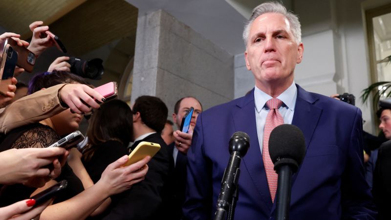 McCarthy takes desperation for speakership to new level | CNN Politics