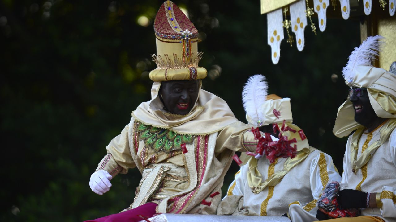 The traditional Spanish parade has been criticized for its continued use of blackface
