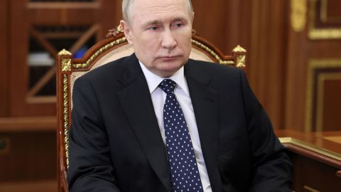 Russian President Vladimir Putin, pictured on January 5, 2023, has yet to comment on the Makiivka attack.  Putin avoids Russia blame game &#8212; for now &#8212; after Ukraine attack 230105145148 digital putin