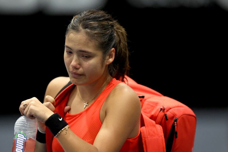 Emma Raducanu leaves court injured and in tears ahead of Australian Open CNN