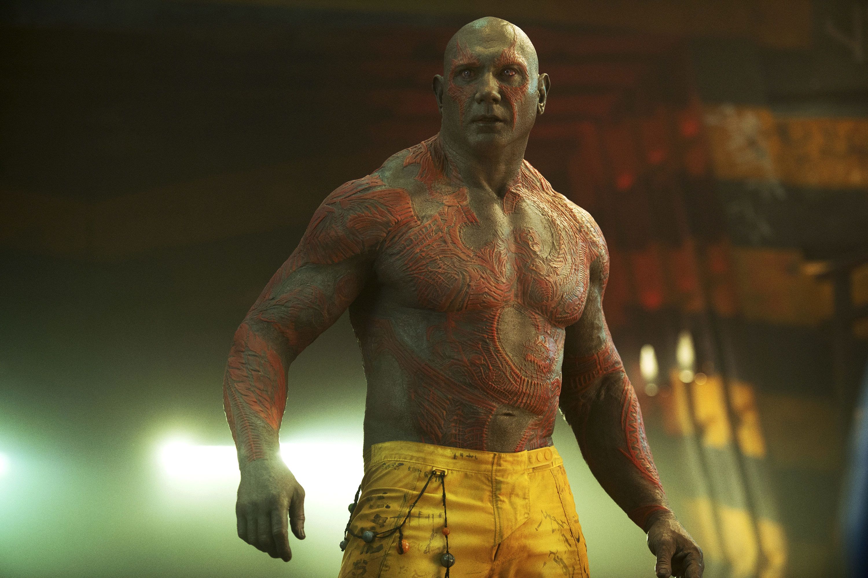 Dave Bautista has 'relief' 'Guardians of the Galaxy' role is over