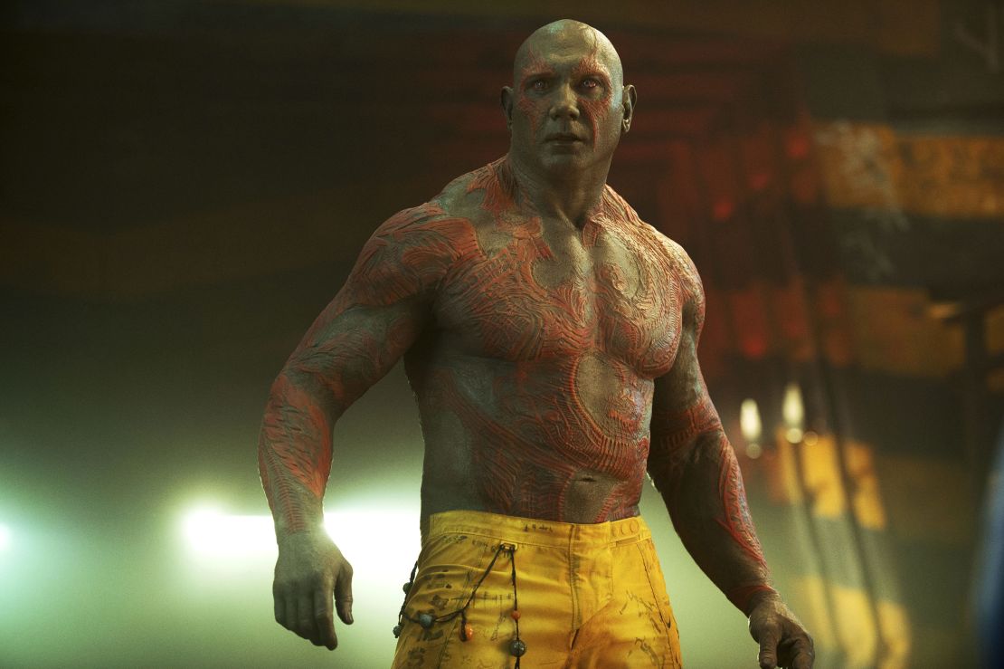Dave Bautista in "Guardians Of The Galaxy"