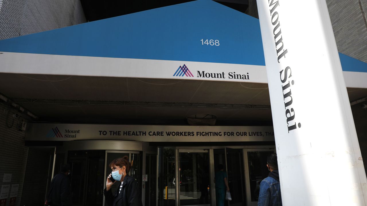 Mount Sinai hospital in New York