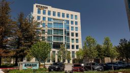 The Amazon Lab126, a research and development company owned by Amazon.com, headquarters in Sunnyvale, California, U.S., on Wednesday, April 21, 2021. Silicon Valley has the lowest office vacancy rate in the U.S., even as technology companies embrace remote work.