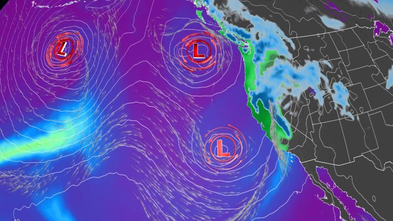 More extreme weather on tap for California as series of atmospheric river events arrive | CNN