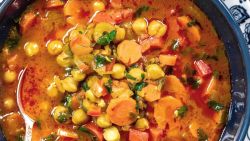 chickpea soup recipe Suzy Karadsheh