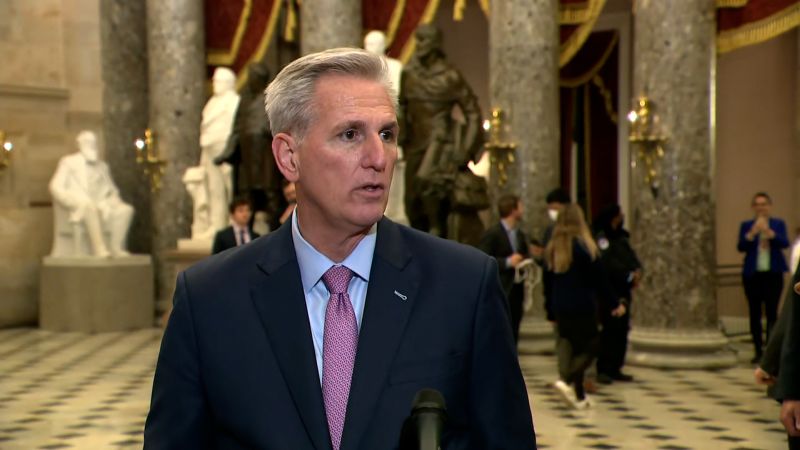 Video: McCarthy explains tense House floor discussion with Gaetz | CNN Politics