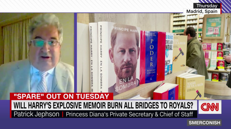 Diana’s chief of staff on fallout of Harry’s explosive memoir | CNN