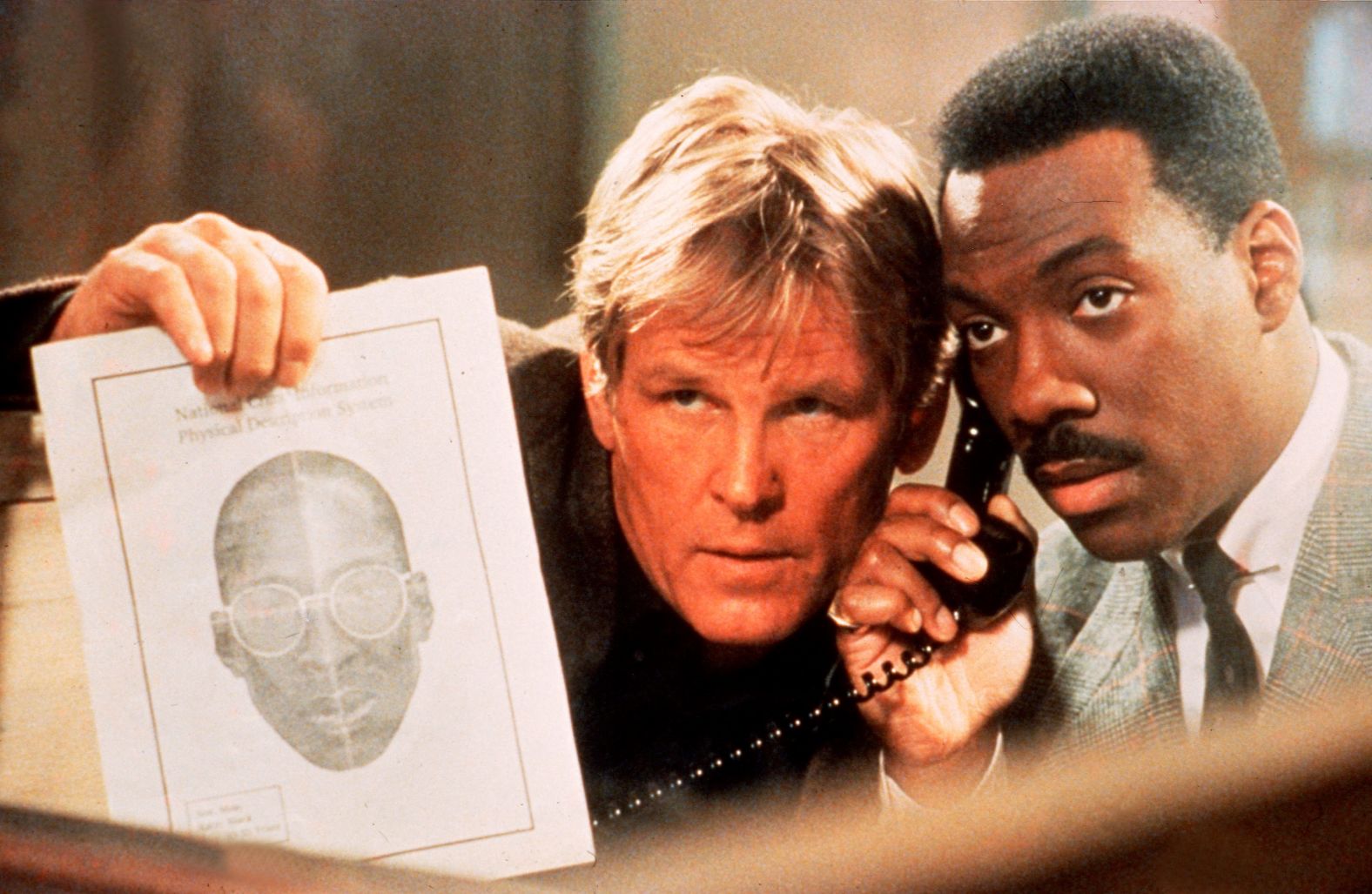 Murphy and Nolte reunite for "Another 48 Hrs." in 1990.