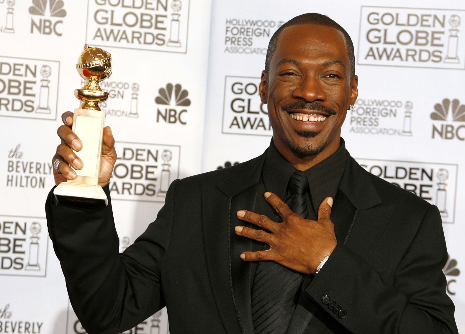 Murphy won a Golden Globe for his performance in "Dreamgirls."