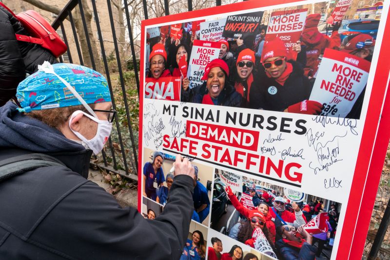 Nurses At Mount Sinai Morningside And West Reach Tentative Agreement As ...