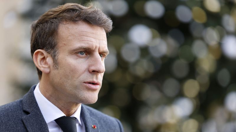 Opinion: Macron is dragging France's retirement age out of the 17th century | CNN