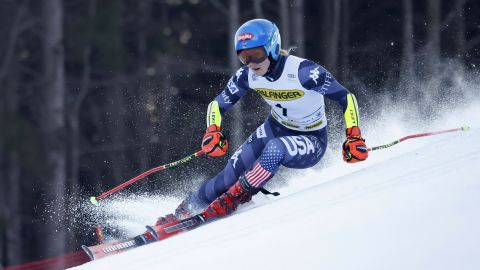 Shiffrin is a two-time Olympic gold medalist.