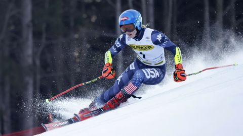 Shiffrin is a two-time Olympic gold medalist. 