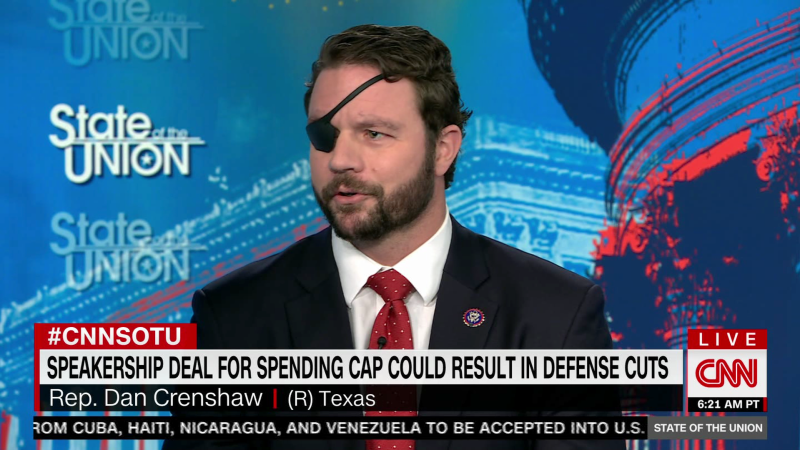 Tapper presses Crenshaw on possible defense cuts | CNN Politics