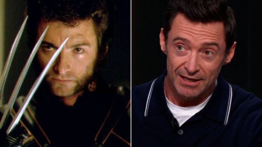 Hugh Jackman Wolverine split