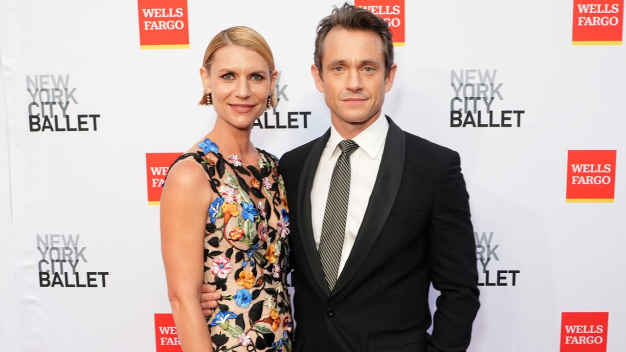 Claire Danes and Hugh Dancy attend the New York City Ballet's 2022 Fall Fashion Gala at David H. Koch Theater at Lincoln Center in New York City on September 28, 2022. 