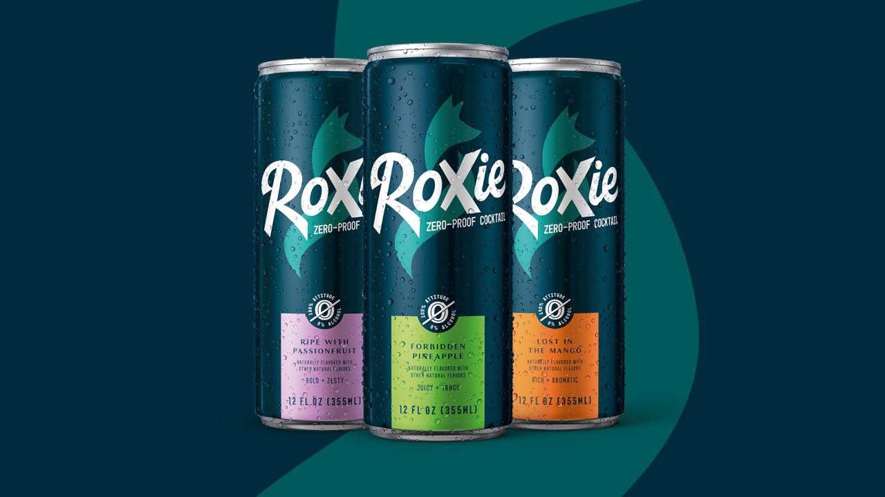 Roxie is the company's first-ever zero-proof cocktail.