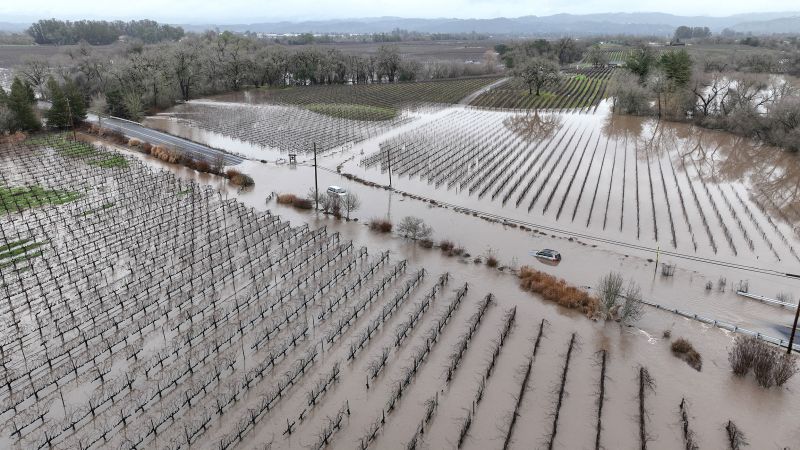 90% of Californians are under flood watches as another storm threatens mudslides, power outages and deadly inundation | CNN