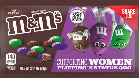 An all-female M&M pack is now on sale.