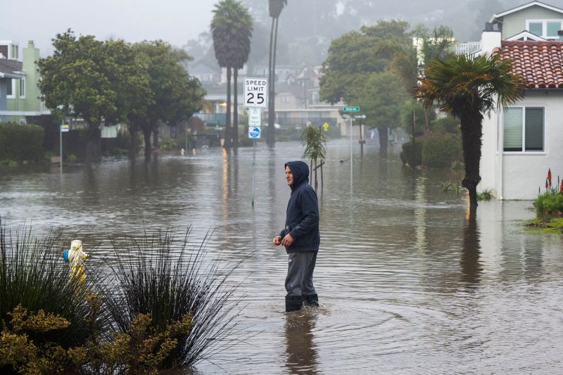 90 of Californians are under flood watches as another storm